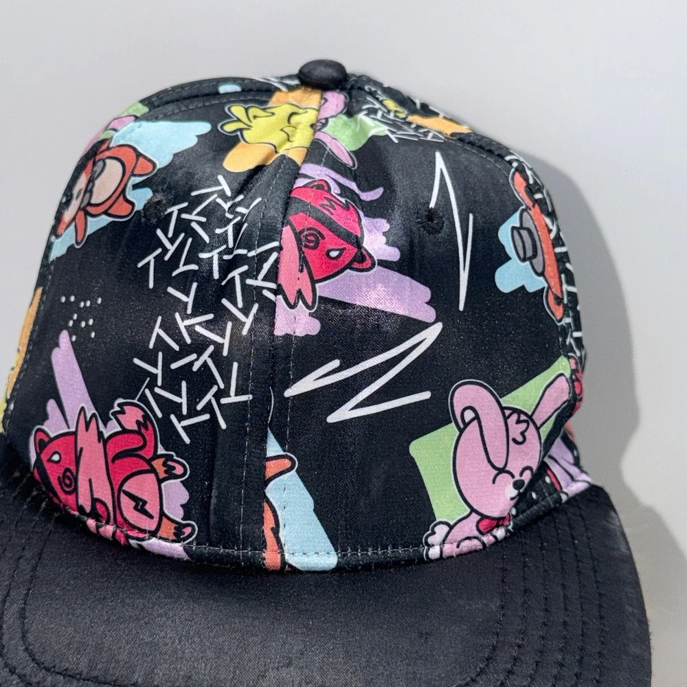 Five Nights at Freddy's OSFM Toon Jumble Neon Character Snapback Hat Gamer
